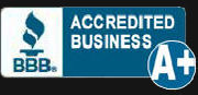 A+BBB Accredited Business.